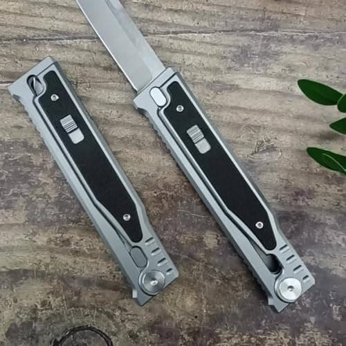 Large Folding EDC Pocket Knife with Safety Lock - Tactical Knife for Men