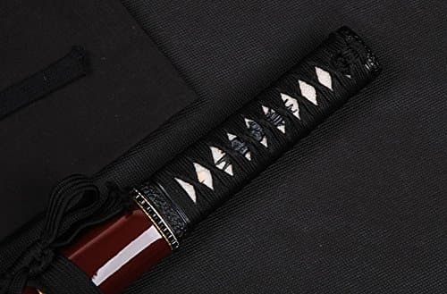 Full Tang Unokubitsukuri Carbon Steel Japanese Samurai Tanto Sword