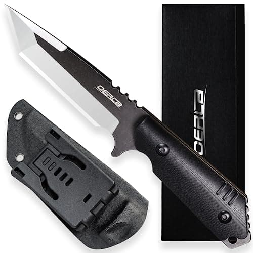 OERLA OLX-004 Tactical Survival Knife with Kydex Sheath