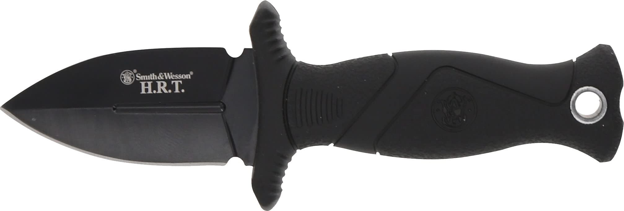 Smith & Wesson 5in High Carbon Fixed Blade Knife with 2 in 1 False Edge