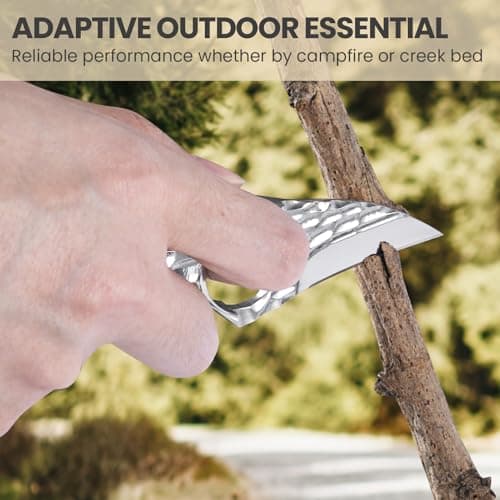 Men's Small Full Tang Belt Knife, Kydex Sheath, Outdoor EDC Gift