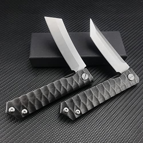 EDC Camping Hunting Survival Tanto Pocket Knife