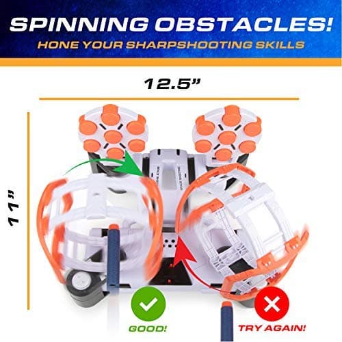 Rotating Shooting Game for Nerf Toys