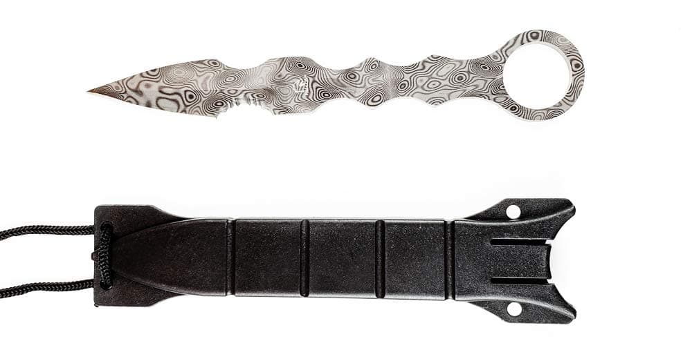 Falcon Tactical Damascus Fix Blade for Camping and Outdoor Adventures
