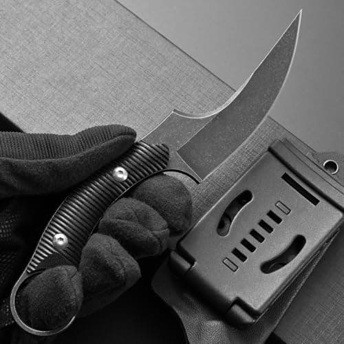 Ccanku C1490 8 Inch D2 Steel Claw Knife with G10 Handle