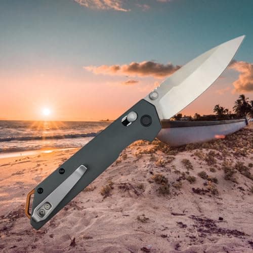 Iridium Folding Knife with DuraLock, 3.27" 8Cr13MoV Blade