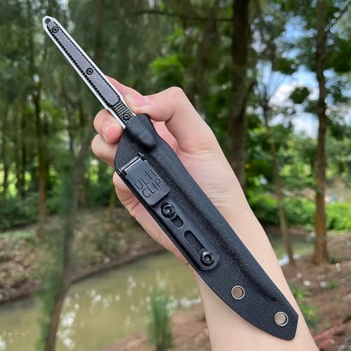 CPM-S45VN Black Stainless Steel Blade Fixed Blade Knife (G10 Handle)