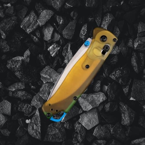 HUAAO EDC Bugout Knife, 440C Steel 2.9" Blade Camping Knife