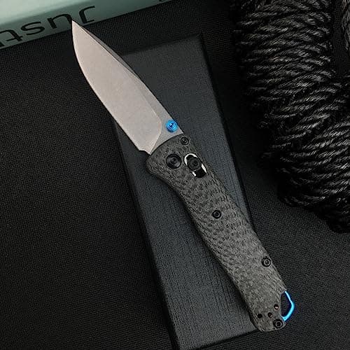 Thumb Open EDC Folding Knife, S30V 2.7'' Blade, Carbon Fiber Handle, Gift for Men