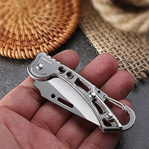 2-Pack Tactical Pocket Knives, Super Sharp 2.2 Inch Blade, Ideal for Camping & Survival Activities