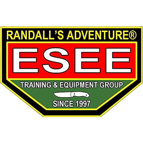 USA-Made ESEE 6 Fixed Blade Knife with Contoured Handle