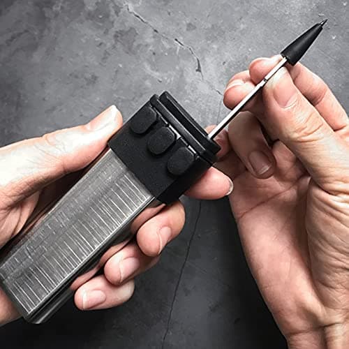 HUAAO Stainless Steel Ballistic Dart Launcher: Accurate Shooting up to 16ft - Ideal for Hunting, Camping, Self-Defense & Gifts for Men