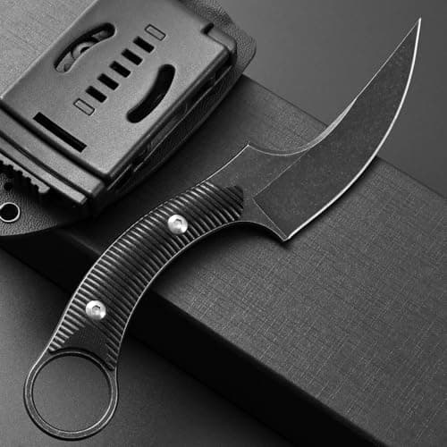 Ccanku C1490 8 Inch D2 Steel Claw Knife with G10 Handle