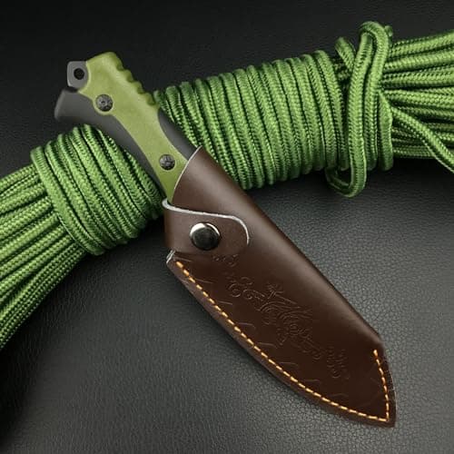 Survival Tactical Knife: 9.4 Fixed Blade for Camping, Hunting