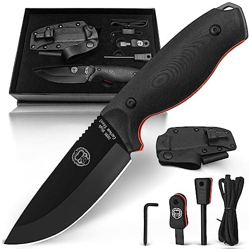 Holtzman's Gorilla Bloodline Full Tang Survival Knife with Kydex Sheath