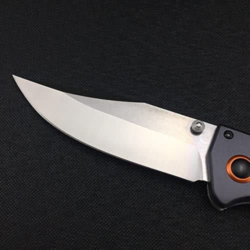 Crooked River Axis Lock EDC Knife, 3.7” D2 Steel, G10 Handle, Belt Clip