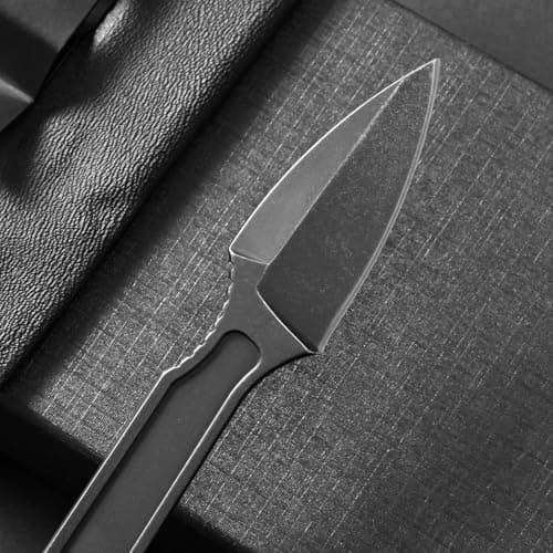 Ccanku C1134 Fixed Blade Knife,D2 Stainless Steel, EDC Tool for Survival,Camping,Sheath Included