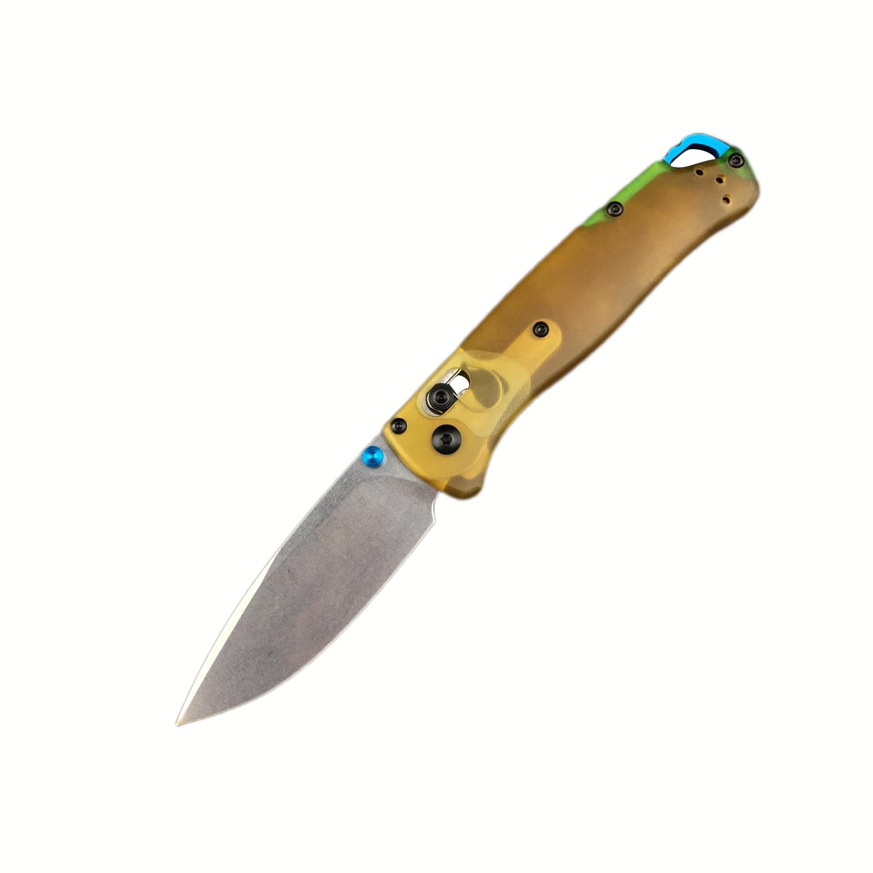 HUAAO EDC Bugout Knife, 440C Steel 2.9" Blade Camping Knife