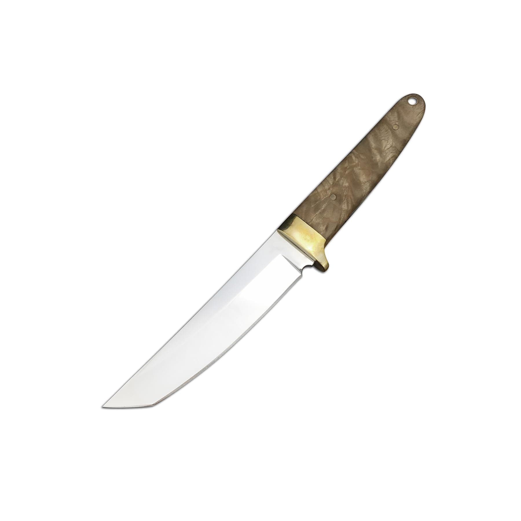 Outdoor Full Tang Hunting Knife with Leather Sheath