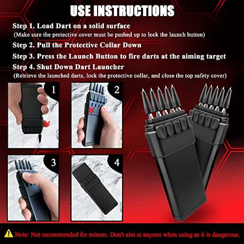 Ballistic Dart Launcher for Hunting and Camping