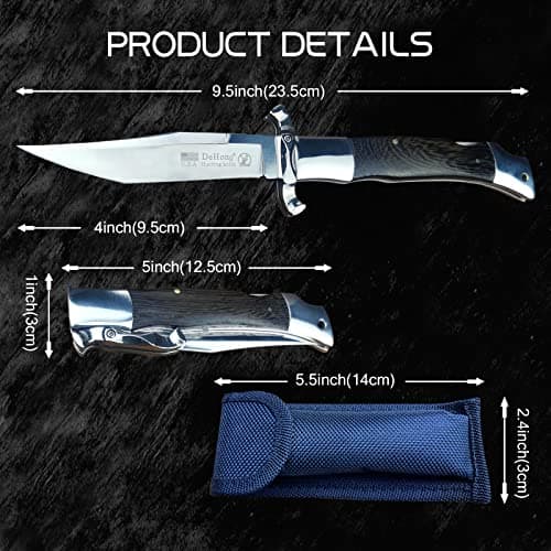 DeHong folding knife: wilderness camping, survival, and EDC tool