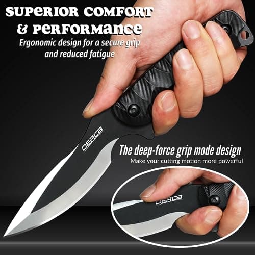 OERLA TAC OLL-005 Outdoor survival knife 420HC steel kydex sheath