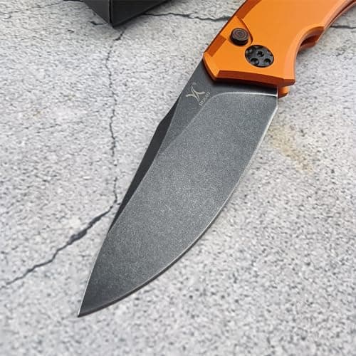 Huaao 8.15 Button Lock Knife for Men