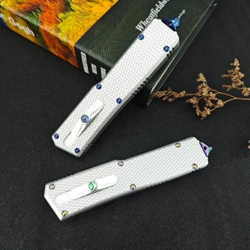 Folding Push Button Lock Pocket Knife with Glass Breaker - Multifunctional Tool for Camping and Fishing, Ideal Gift for All!