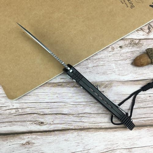 HUAAO 8Cr13Mov Pocket Knife for Men, 3.1in EDC Foldable Camping Hunting Knife