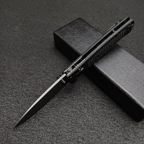 HUAAO Mini Bugout Folding Pocket Knife for EDC Camping