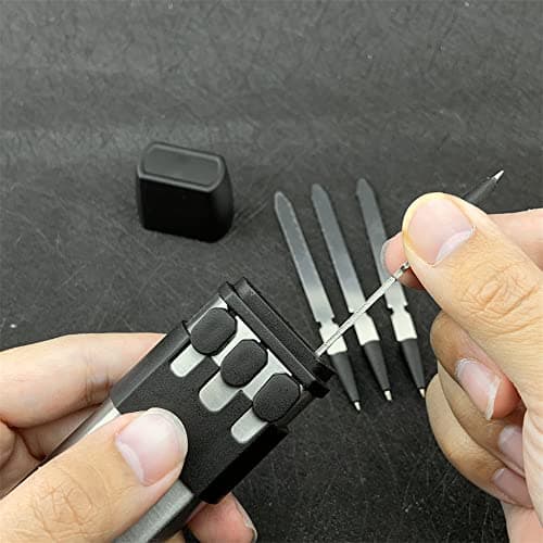 HUAAO Stainless Steel Ballistic Dart Launcher for Accurate 16ft Shooting