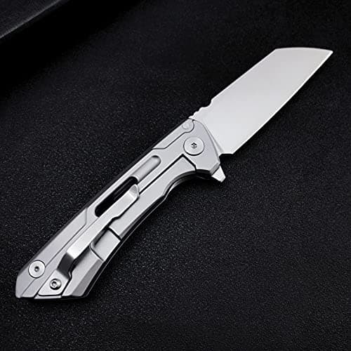 HUAAO 6.3'' Tanto Folding Knife for EDC Outdoor Camping Hiking