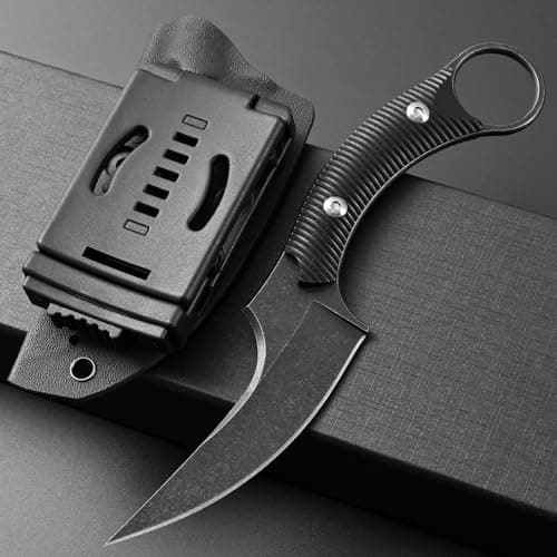Ccanku C1490 8 Inch D2 Steel Claw Knife with G10 Handle
