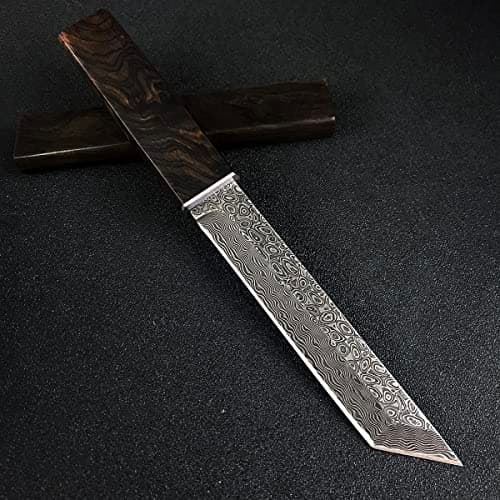 HUAAO 10.3’’ Japanese Style Katana for Camping and Hunting with VG10 Damascus Steel Blade and Ebony Handle
| HUAAO 10.3’’ Japanese Style Katana Ideal for Tactical Army and Survival with Fixed Blade
| HUAAO 10.3’’ Japanese Style Katana Perfect for Ca