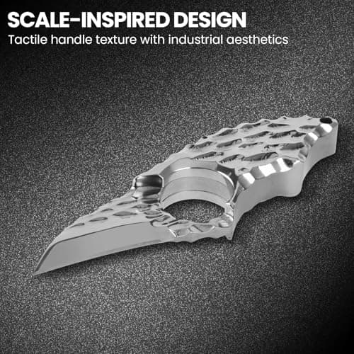 Men's Small Full Tang Belt Knife, Kydex Sheath, Outdoor EDC Gift