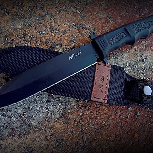 MTECH USA MT-086 Black Fixed Blade Hunting Knife