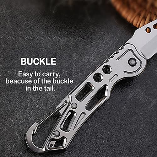 2-Pack Tactical Pocket Knives, Super Sharp 2.2 Inch Blade, Ideal for Camping & Survival Activities