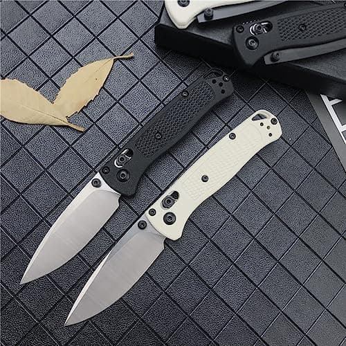 Mini Bugout EDC Pocket Knife - Black Blade, Belt Clip, Axis Lock