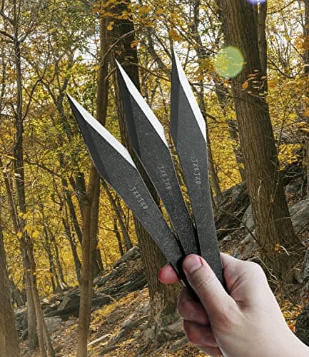 JXE JXO 9.4" Stainless Steel Spinning Spikes with Nylon Sheath
