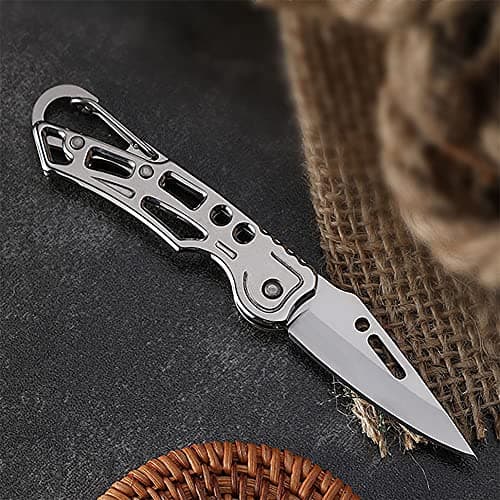 2-Pack Tactical Pocket Knives, Super Sharp 2.2 Inch Blade, Ideal for Camping & Survival Activities