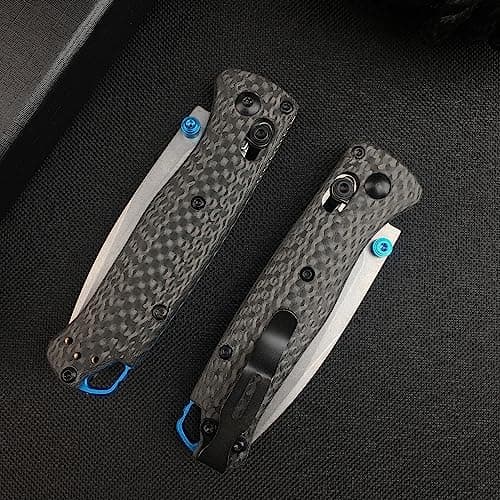 Thumb Open EDC Folding Knife, S30V 2.7'' Blade, Carbon Fiber Handle, Gift for Men