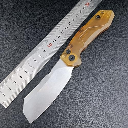 Pocket Knife with Assisted Opening and D2 Blade for EDC, Camping, Hiking - Ideal Gift for Outdoor Enthusiasts
