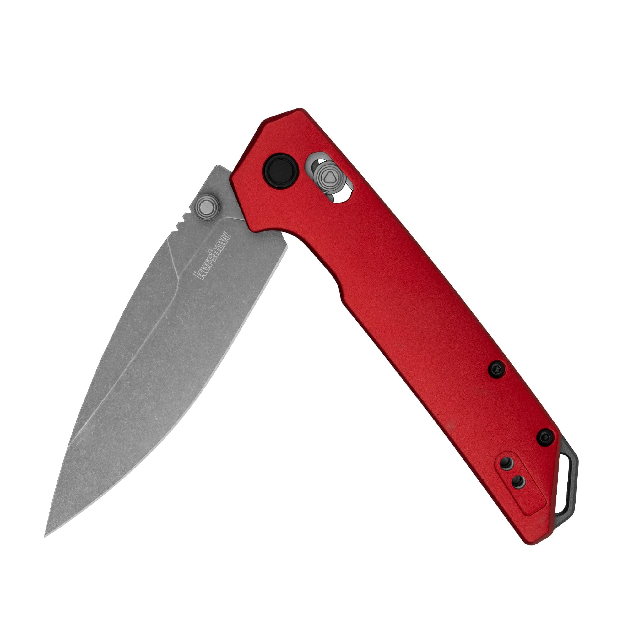 Kershaw Iridium Folding Pocket Knife, 3.4 inch D2 Steel Blade
