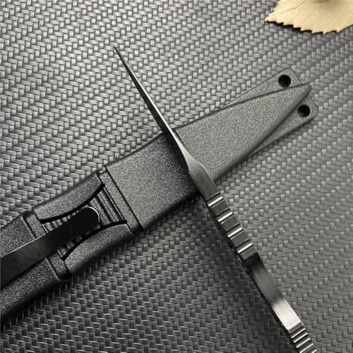 HUAAO 6.7 Inch SOCP 440C Fixed Blade Dagger with Kydex Sheath