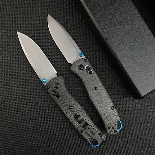 Thumb Open EDC Folding Knife, S30V 2.7'' Blade, Carbon Fiber Handle, Gift for Men
