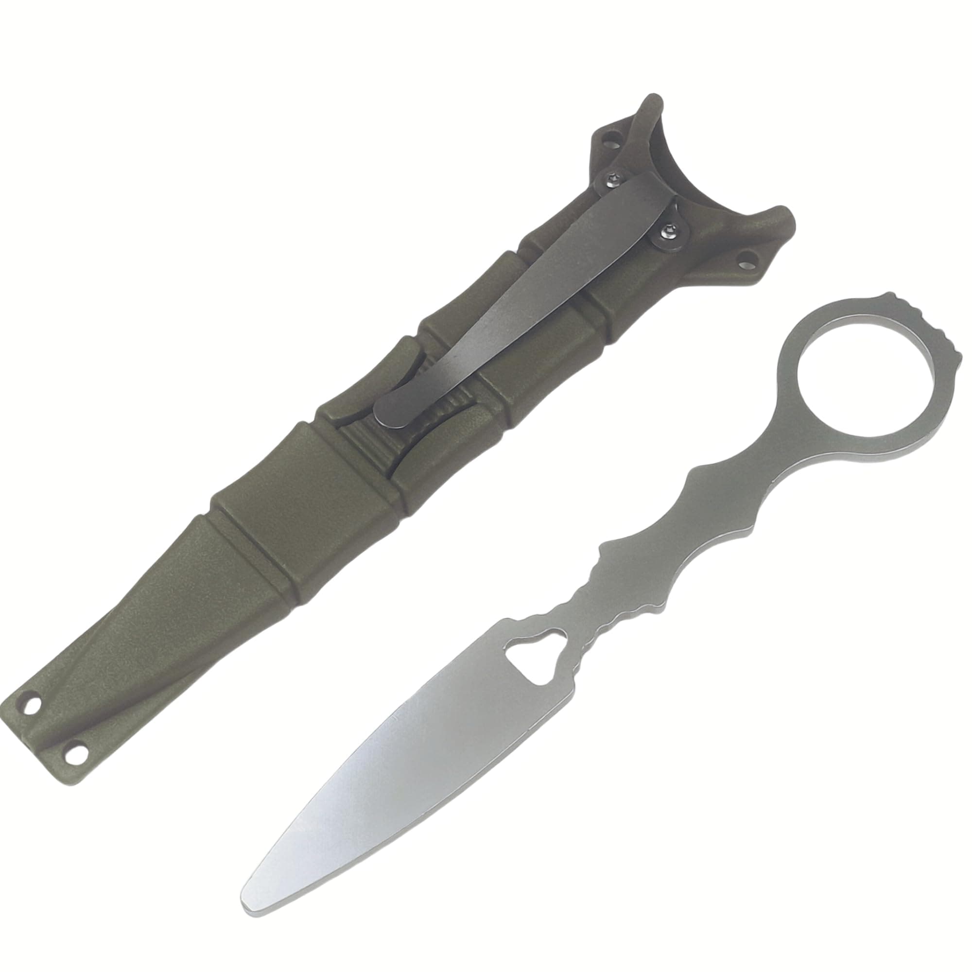 SOCP Style Tactical Knife Trainer for Practice 440C Steel