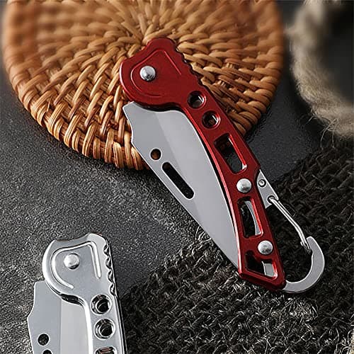 2-Pack Tactical Pocket Knives, Super Sharp 2.2 Inch Blade, Ideal for Camping & Survival Activities