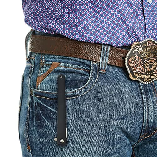 HUAAO Slim 7.95" Gentleman's Flip Knife for EDC, Camping, Fishing, Hiking