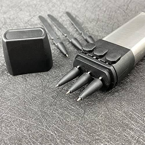 HUAAO Stainless Steel Ballistic Dart Launcher for Accurate 16ft Shooting