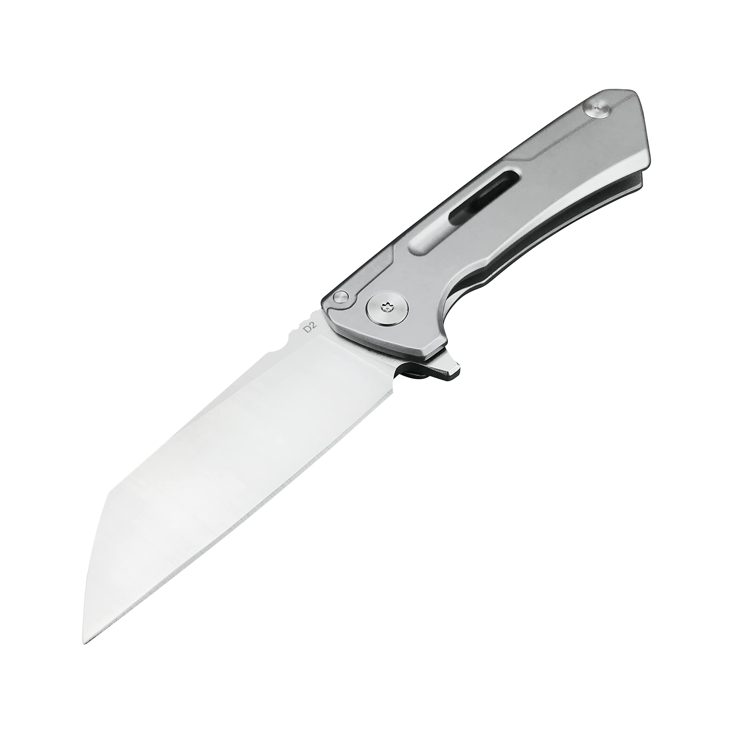 HUAAO 6.3'' Tanto Folding Knife for EDC Outdoor Camping Hiking
